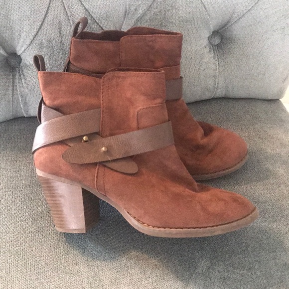 Target Shoes - Brown suede boots. Never worn.